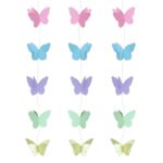 Κρεμαστά χάρτινα Διακοσμητικά "Πεταλούδες" 200cm