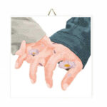 Ξύλινο Καδράκι "Take my Hand"