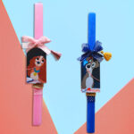 Λαμπάδες για ζευγάρι - Λαίδη & Αλήτης (2 τεμ)