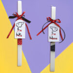 Λαμπάδες για ζευγάρι His & Hers (2 τεμ)