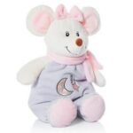 Λούτρινο-Κουδουνίστρα ροζ Ποντικάκι