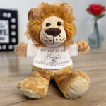 Λούτρινο Λιονταράκι με Εκτύπωση - Never Forget