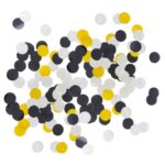 Μαύρο/Ασημί/Χρυσό Κομφετί