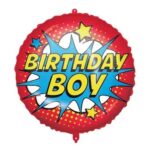 18" Μπαλόνι γενεθλίων 'Birthday Boy' Superhero