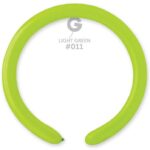 Μπαλόνι κατασκευής μακρόστενο 260 λαχανί (100 τεμ)