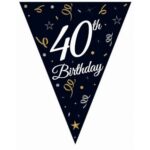 Μπάνερ γενεθλίων "40th Birthday"