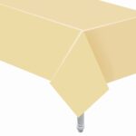 Μπεζ Τραπεζομάντηλο πλαστικό