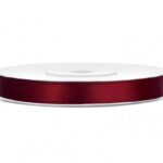 Μπορντό σατέν φαρδιά κορδέλα (25m)