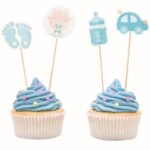 Οδοντογλυφίδες Baby Shower αγόρι (12 τεμ)