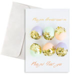 Πασχαλινή Κάρτα "Golden Eggs"