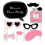 Photobooth Props Παρίσι (8 τεμ)