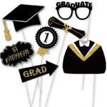 Photobooth Props για Αποφοίτηση (7 τεμ)