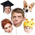 Photobooth Props - Με Πρόσωπο