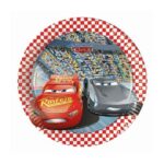Πιάτα γλυκού Cars 3 (8 τεμ)