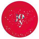 Πιάτα κόκκινα Joy (6 τεμ)