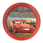 Πιάτα φαγητού Cars McQueen (8 τεμ)