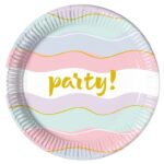 Πιάτα φαγητού Elegant Party (8 τεμ)