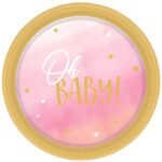 Πιάτα φαγητού Oh Baby Girl (8 τεμ)