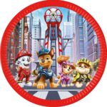 Πιάτα φαγητού Paw Patrol The Movie (8 τεμ)