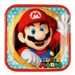 Πιάτα φαγητού Super Mario (8 τεμ)