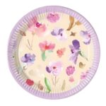 Πιάτα Φλοράλ Watercolor (8 τεμ)