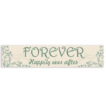 Πινακίδα αυτοκινήτου γάμου "Happily Ever After" (2 τεμ)