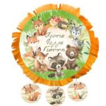 Πινιάτα πάρτυ Ζωάκια του Δάσους