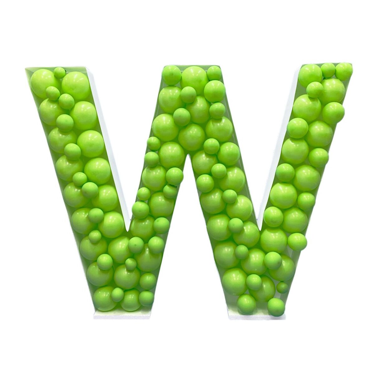 plaisio-mpalonion-gramma-w_1 Πλαίσιο μπαλονιών Γράμμα W - Image 1