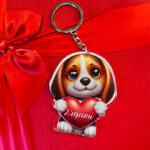 Plexi Μπρελόκ - Σκυλάκι «Σ' αγαπώ»