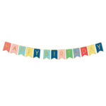 Πολύχρωμο μπάνερ Happy Birthday (175cm)