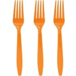 Πορτοκαλί Πιρουνάκια (16 τεμ)