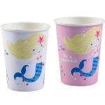 Ποτήρια Be a Mermaid (8 τεμ)