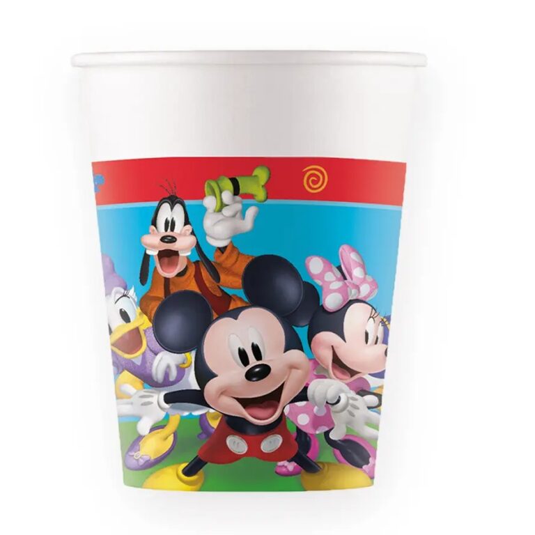 potiria-chartina-mickey-rock-the-house-_8-tem__1 Ποτήρια χάρτινα Mickey Rock the House (8 τεμ) - Image 1