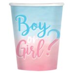 Ποτήρια Gender Reveal (8 τεμ)