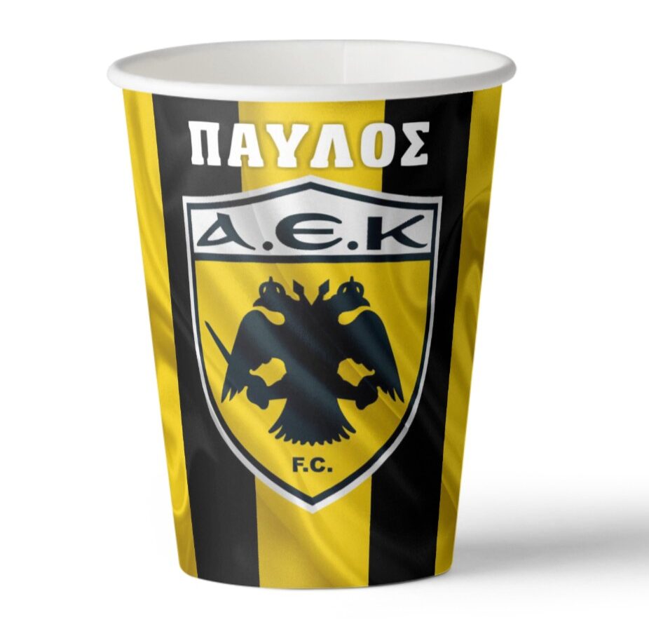 potiria-party-aek-e1644494822133 Ποτήρια πάρτυ ΑΕΚ (3 τεμ) - Image 1