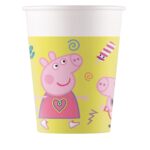 Ποτήρια Πέππα το Γουρουνάκι (8 τεμ)