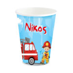 Ποτήρια Πυροσβεστική με όνομα (3 τεμ)