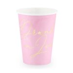 Ποτήρια ροζ Drunk in Love (6 τεμ)