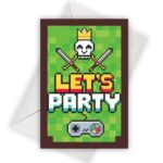 Προσκλήσεις πάρτυ Game On (6 τεμ)