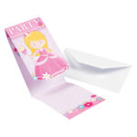 Προσκλήσεις πάρτυ Πριγκίπισσα (8 τεμ)