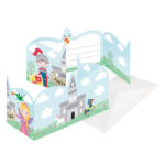 Προσκλήσεις πάρτυ Νεράιδα και Ιππότης (8 τεμ)