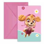 Προσκλήσεις Skye & Everest - Paw Patrol (6 τεμ)