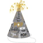 Ψηλό καπέλο με φούντα Happy New Year