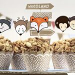 Σετ για cupcake Ζώα Δάσους Woodland (6 τεμ)