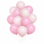 Σετ Μπαλόνια - Baby Pink Αποχρώσεις (12 τεμ)