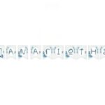 Σημαιάκια με μύτη και όνομα θέμα Ματάκι