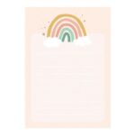 Σημειωματάριο Ουράνιο Τόξο (40 φύλλα)