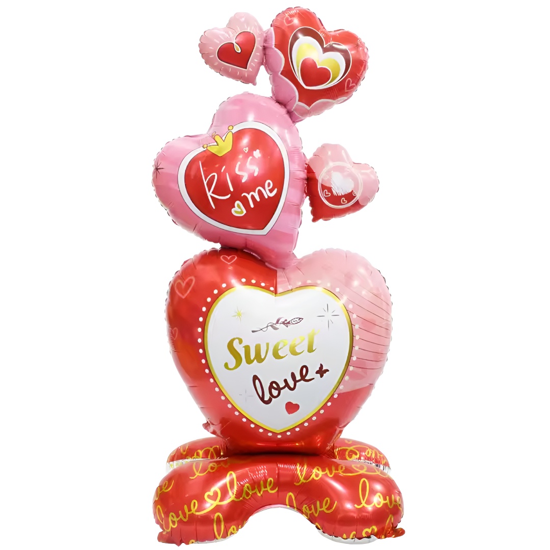 standing-mpaloni-kardies-sweet-love_1 Standing Μπαλόνι Καρδιές Sweet Love - Image 1