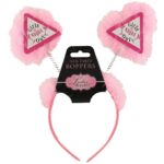 Στέκα με πούπουλα και φωτάκι Girls Night Out