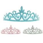 Στέμμα Πριγκίπισσας με γκλίτερ (3 τεμ)